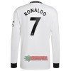 Oficiální Fotbalový Dres s Dlouhý Rukáv Manchester United Ronaldo 7 Hostující 2022-23 pro Muži